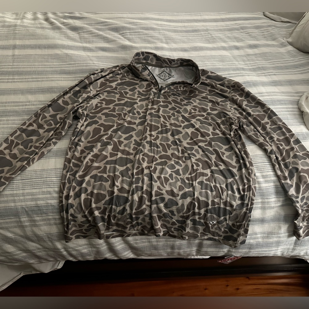 Performance Hoodie - Classic Deer Camo  Size XL